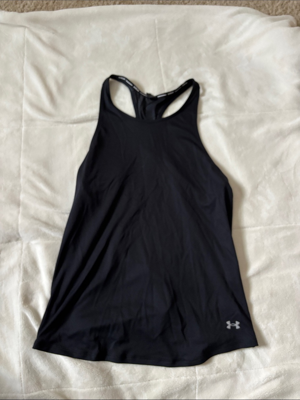 Women’s Under Armour Run Racerback Tank, size Medium